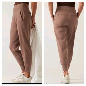 Athleta xl Venice jogger rustic beige 597888 pull on fall 2022